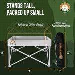 Portable 24-Inch Fireside Campfire Pit