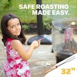 MalloMe 32" Smores & Hot Dog Roasting Sticks
