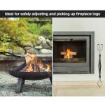 Stanbroil 26" Campfire Tongs for Outdoor Cooking