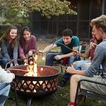4.75-Gallon Metal Ash Bucket with Lid and Shovel