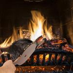 Kerykwan Large Fireplace Bellows for Outdoor BBQ