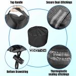 WICKTICK Heavy Duty Fire Pit Cover for Yukon