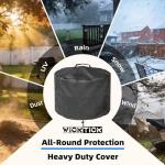 WICKTICK Heavy Duty Fire Pit Cover for Yukon