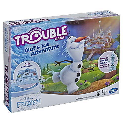 Olaf's Ice Adventure Trouble Board Game