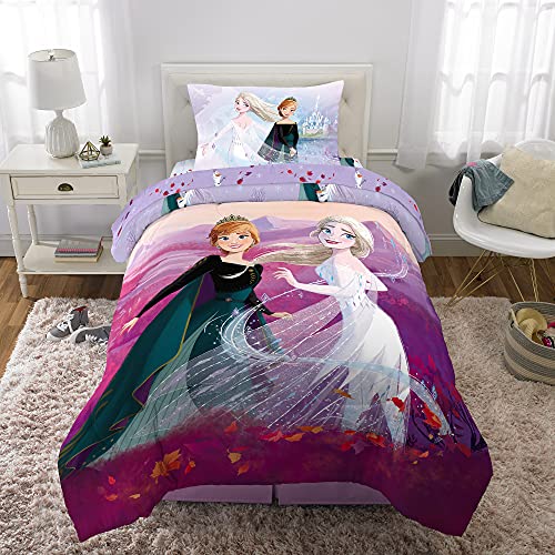Disney Frozen 2 Twin Comforter and Sheet Set