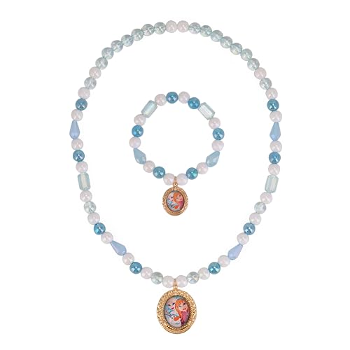 Frozen Princess Necklace and Bracelet Dress-Up Set