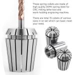 15pcs ER20 Collet Set for CNC Machines