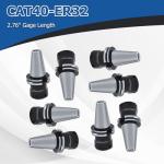 CAT40-ER32 Collet Chuck Tool Holder Set - 8pcs