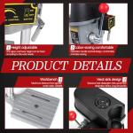 RATTMMOTOR Mini Bench Drill Press 340W 16000RPM