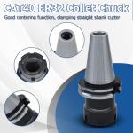 CAT40-ER32 Collet Chuck Tool Holder Set - 8pcs