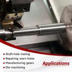 2" R8 Boring Head Tool Set with 9 Carbide Bars