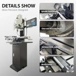 1300W R8 Taper Milling Drilling Machine 50-2250RPM