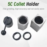 5C Collet Block Set with Holder and Closer