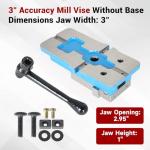 Findmall 3" Mill Vise for Drilling and Shaping