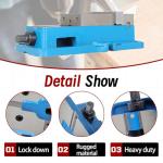 Findmall 3" Mill Vise for Drilling and Shaping