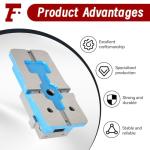 Findmall 3" Mill Vise for Drilling and Shaping