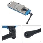 4-Inch Double-Station Vise for Milling Machines