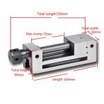 Baxnore QGG50 Adjustable Milling Machine Vise