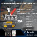 INTBUYING Mini Milling Machine with DRO and Power Feed