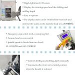 IntXanth Mini Benchtop Drilling Milling Machine 1100W