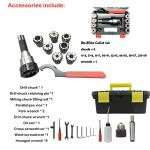 INTBUYING 7"X27" Mini Milling and Drilling Machine