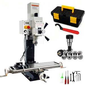 INTBUYING Mini Milling and Drilling Machine RCOG-25V