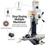 INTBUYING Mini Milling and Drilling Machine RCOG-25V