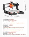 VEVOR 3018 CNC Router Machine with 60W Spindle