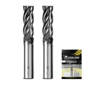 SPEED TIGER 1/4" Carbide End Mill Set 2pcs