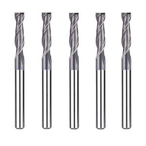 SpeTool 5-Pack 2-Flute Carbide End Mill Bits