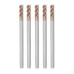 5pcs 3mm Square Nose End Mills for CNC