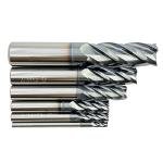 6-Piece Carbide Square End Mill Bit Set