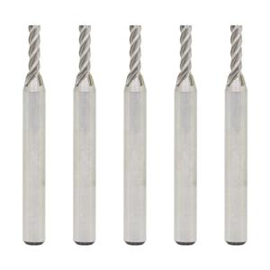 5PCS HSS End Mill Set for Wood & Metal