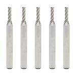 5PCS HSS End Mill Set for Wood & Metal