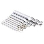 High Speed Steel 4 Flute End Mill Cutter Set
