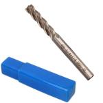 8-Pack 1/4 Inch HSS End Mill Cutting Bits