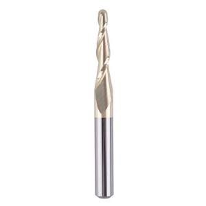 SpeTool Tapered Ball Nose End Mill - 1/4" Shank