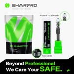 SHAPPRO 3/8" Carbide Square End Mill, 4 Flute