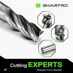 SHAPPRO 5/16" Carbide Square End Mill Set