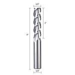 SpeTool 3 Flute Aluminum Cutting End Mill бит