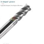 Hunricho 1/2'' Carbide Square End Mill Set