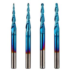 Genmitsu 4-Piece Tapered Ball Nose End Mill Set