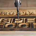 SpeTool 4 Piece Tapered End Mill Set