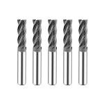 SPEED TIGER 4 Flute Carbide Square End Mill Set
