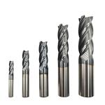 5-Piece Carbide Square End Mill Set