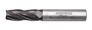Accusize M42 Cobalt Roughing End Mill, 1/2