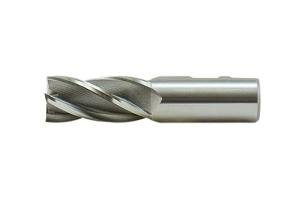 Shars 1" HSS 4 Flute Center Cut End Mill