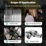 Alyicia 3PC Tungsten Carbide End Mill Set