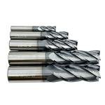 5-Piece Carbide Square End Mill Set