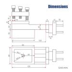 RATTMMOTOR Mini Lathe Tool Holder and Slide